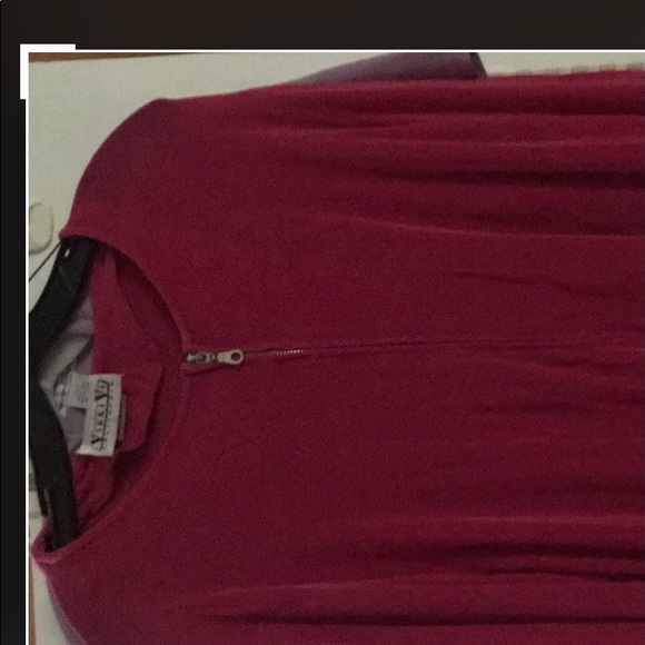 New Vikki Vi California Raspberry Jacket 1X Nordstrom made USA Maternity Barbie - Picture 2 of 16